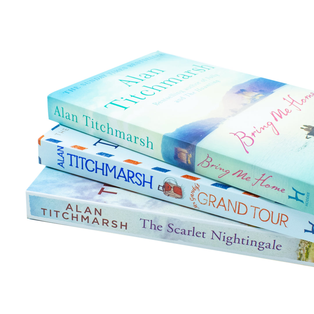 Alan Titchmarsh 3 Books Collection Set Mr Gandy's Grand Tour Paperback