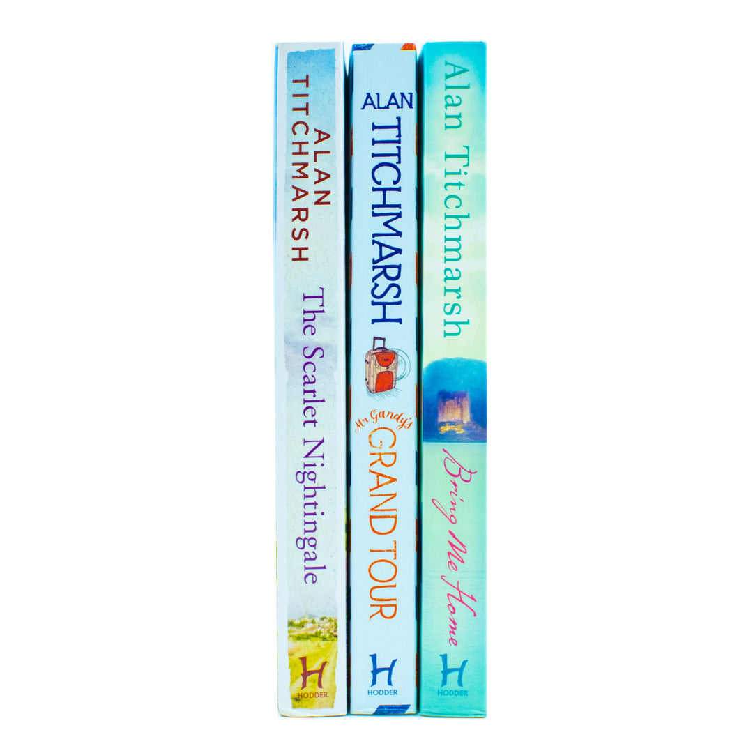 Alan Titchmarsh 3 Books Collection Set Mr Gandy's Grand Tour Paperback