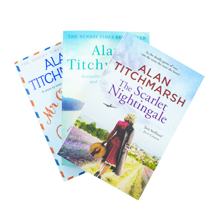 Alan Titchmarsh 3 Books Collection Set Mr Gandy's Grand Tour Paperback