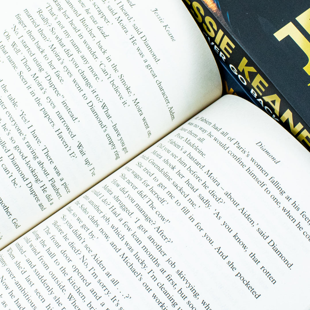 Jessie Keane 3 Books Set ( Dead Heat, Never Go Back, Diamond )