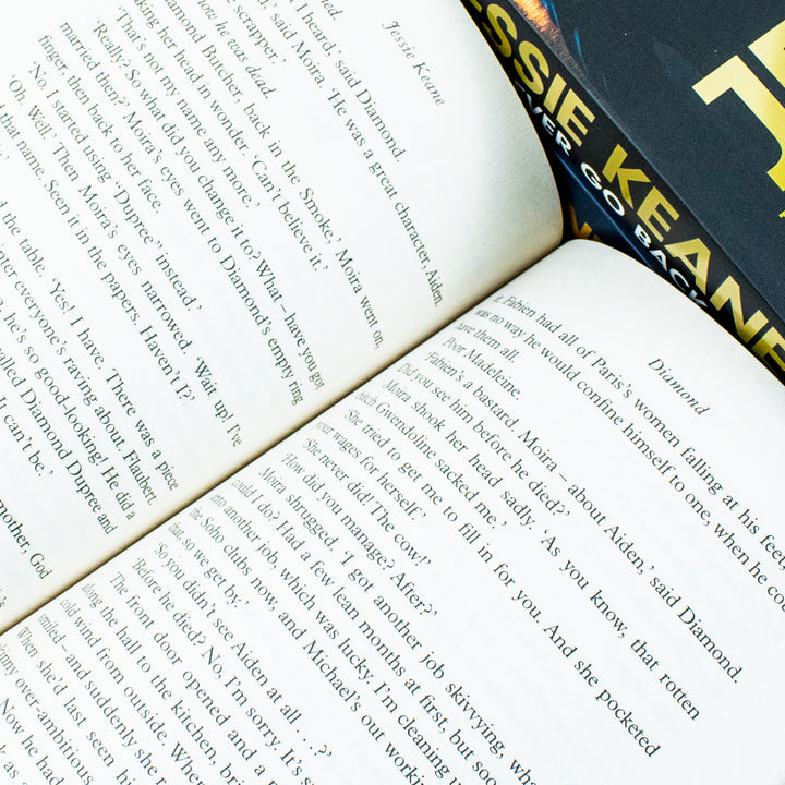 Jessie Keane 3 Books Set ( Dead Heat, Never Go Back, Diamond )