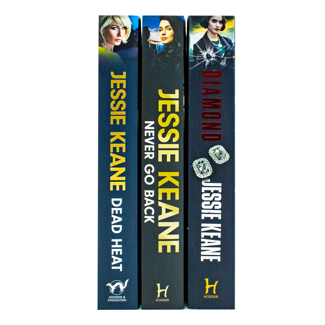 Jessie Keane 3 Books Set ( Dead Heat, Never Go Back, Diamond )