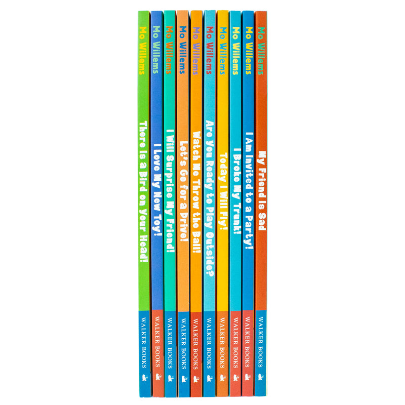 The Wonderful World of Elephant and Piggie – 10 Book Set by Mo Willems | Funny Children's Picture Books, Friendship, Reading Fun & Colorful Stories
