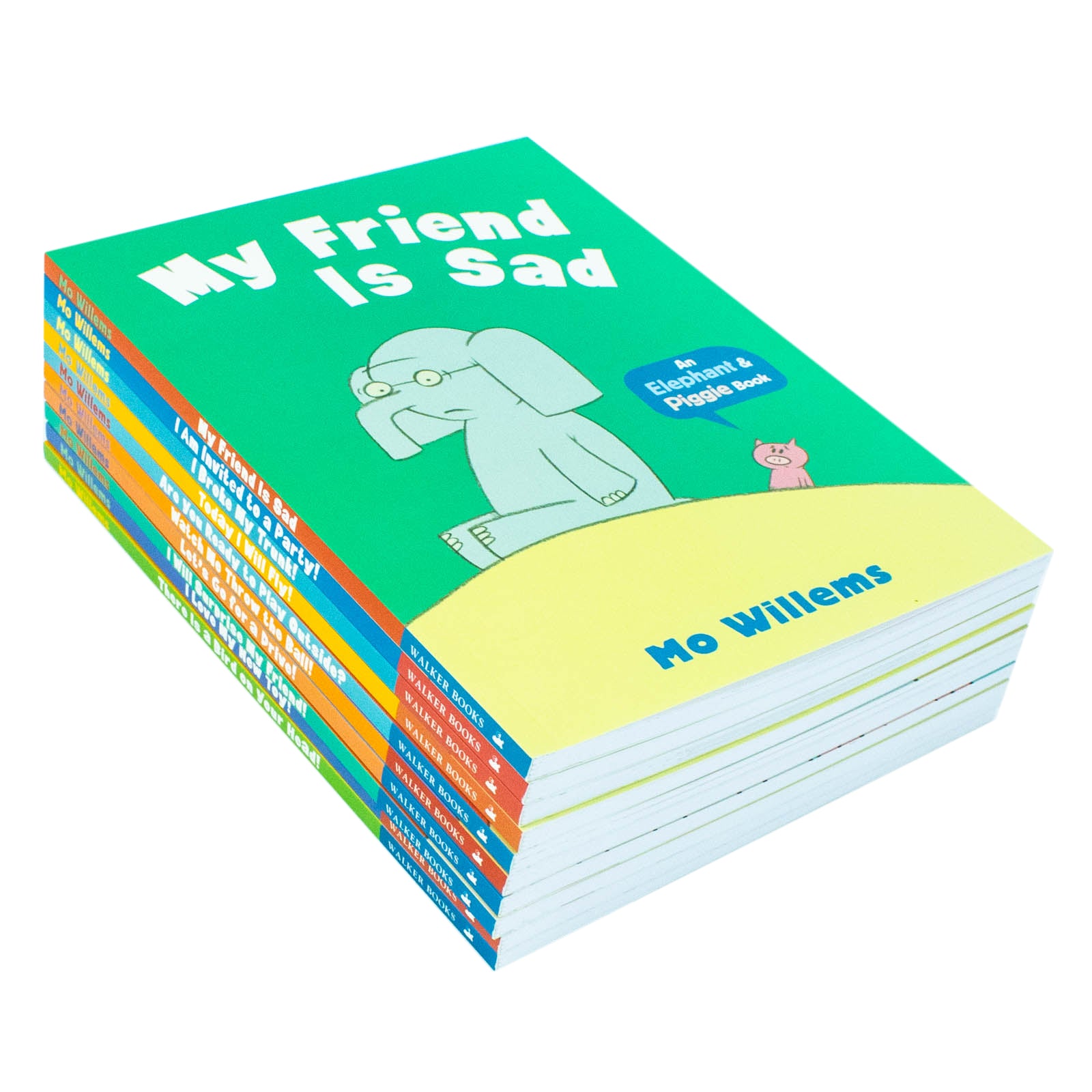 Elephant and Piggie Series 10 Book Set for kids in hardback
