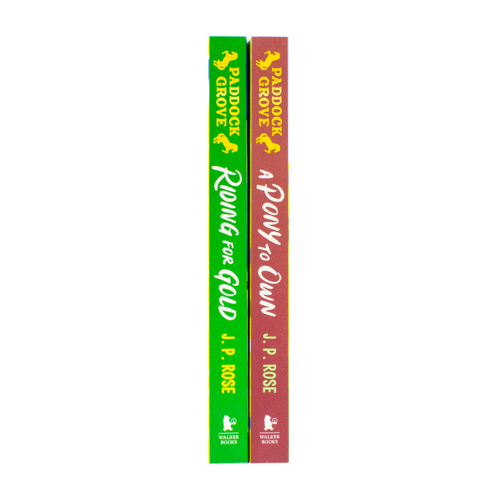 Paddock Grove 2 Books Series Collection Set by J. P. Rose (A Pony to Own, Riding for Gold) | Paperback
