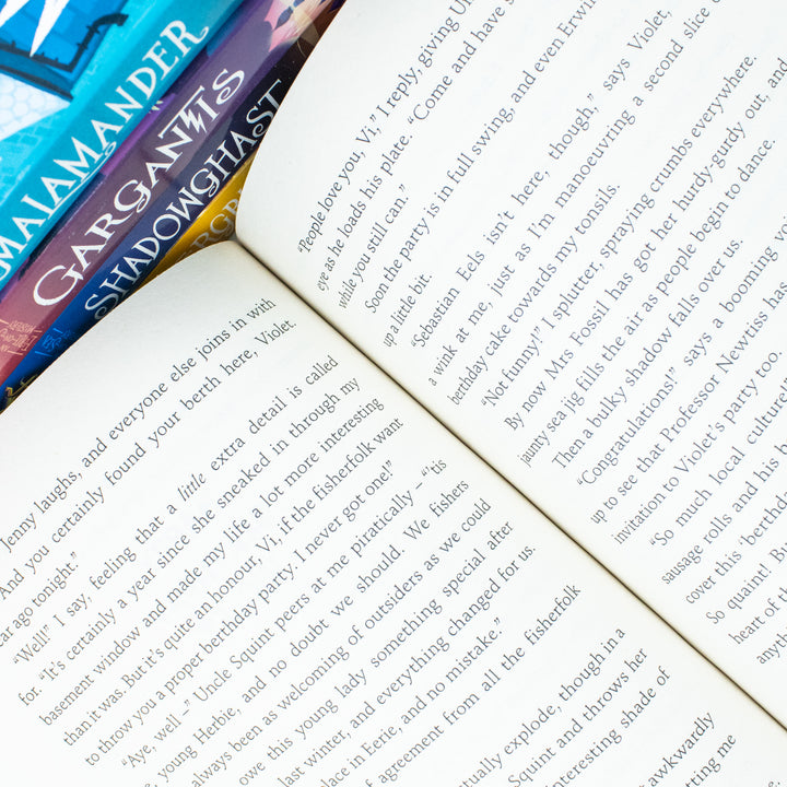 An Eerie-on-Sea Mystery Series 5 Book Set by Thomas Taylor – Malamander, Gargantis, Shadowghast, Festergrimm, Mermedusa – Kids Adventure Fiction