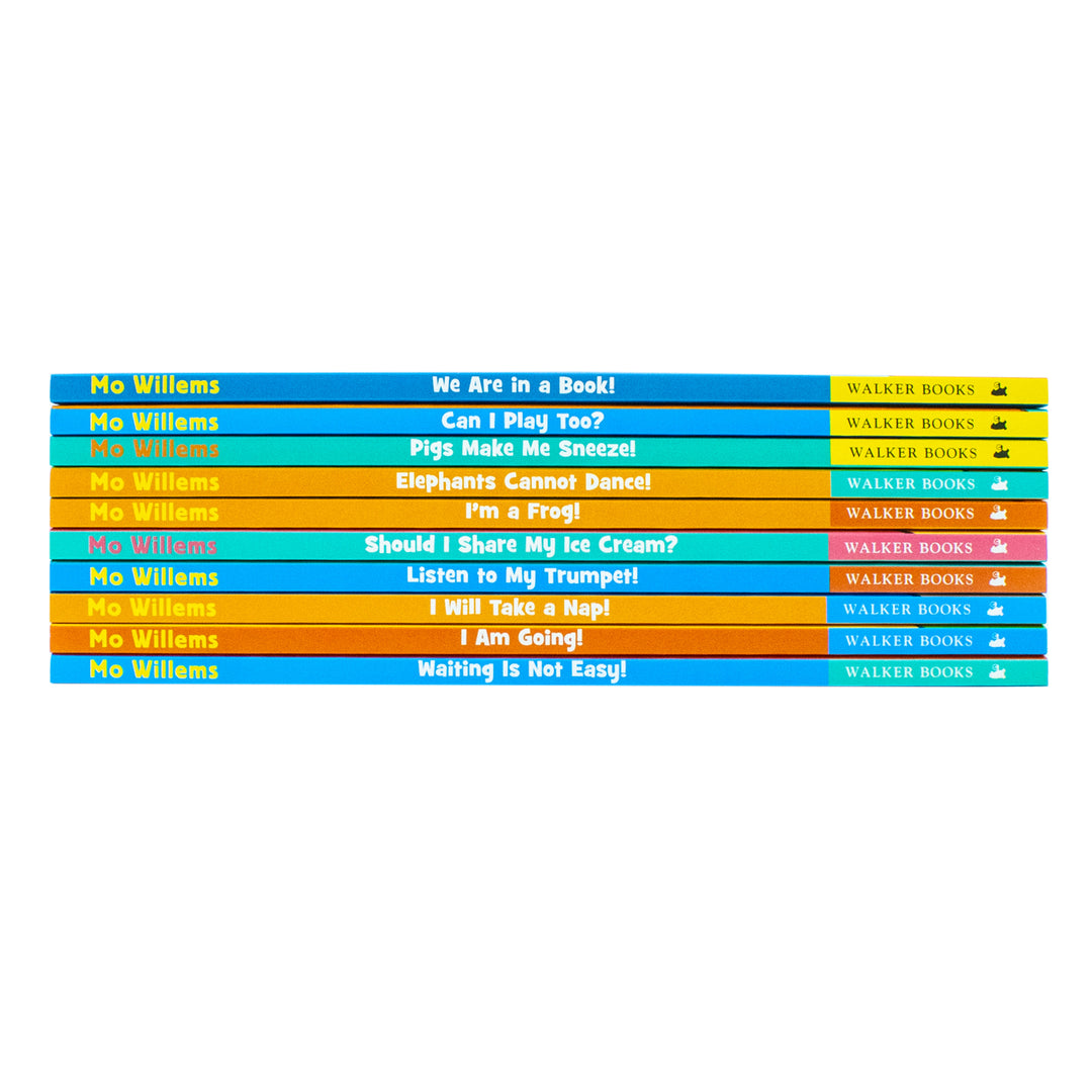 Elephant & Piggie, Best Friends For Ever Series 2 by Mo Willems 10 Picture Books Collection Box Set