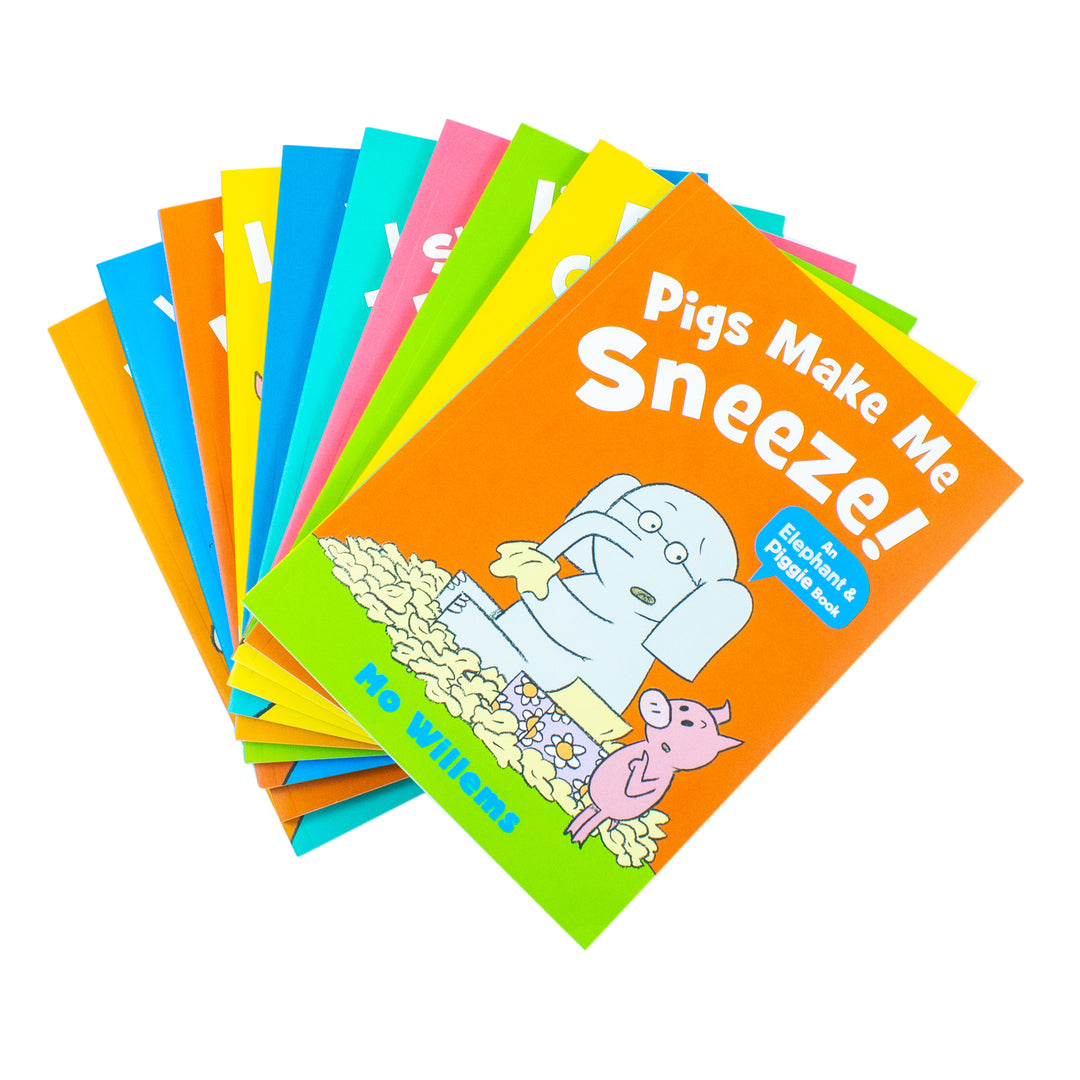 Elephant & Piggie, Best Friends For Ever Series 2 by Mo Willems 10 Picture Books Collection Box Set