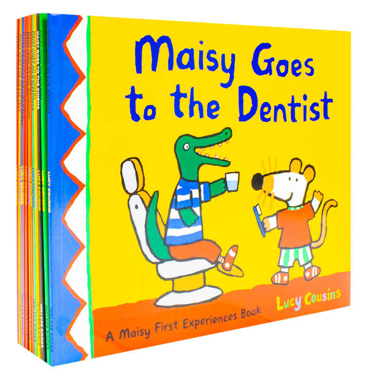 Maisy Mouse First Experiences 12 Books Collection Set (Set 1) By Lucy Cousins For Ages 2-5 (Paperback)