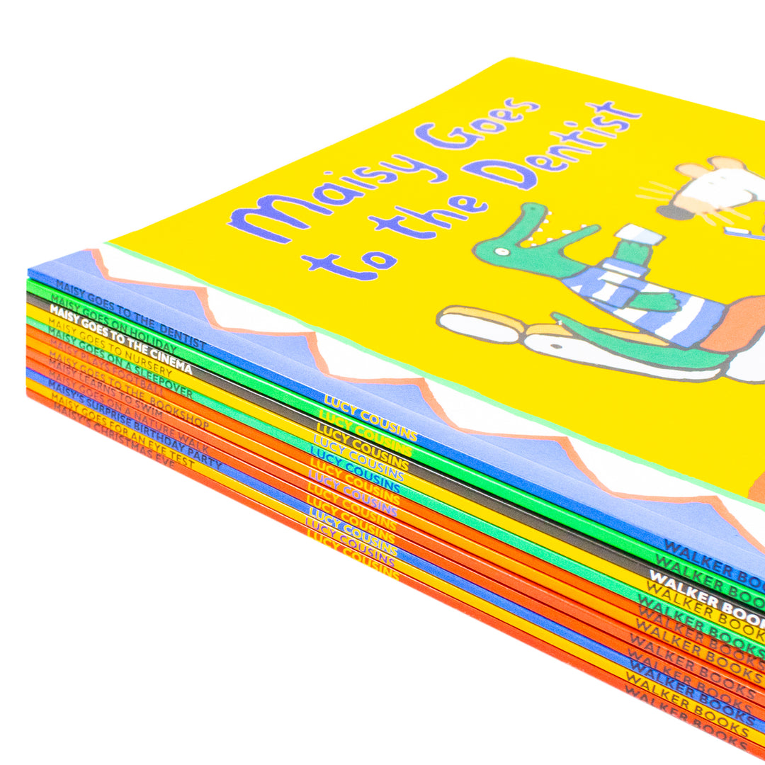 Maisy Mouse First Experiences 12 Books Collection Set (Set 1) By Lucy Cousins For Ages 2-5 (Paperback)