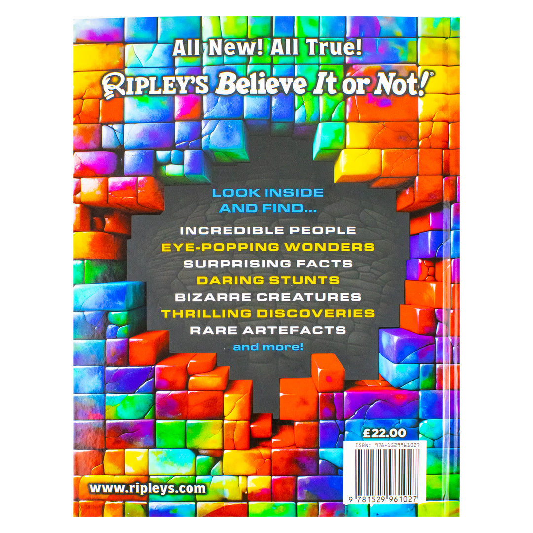 Ripley's Believe It or Not! 2026: The Ultimate Fact-Filled Annual | Weird, Wild & Wonderful Real-Life Stories | Hardcover
