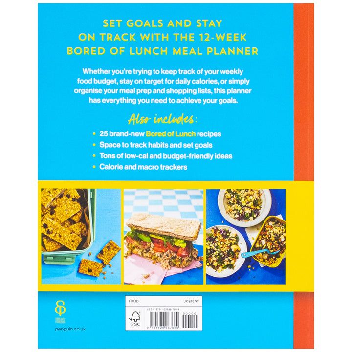Bored of Lunch: Meal Planner: Plan Your Meals. Stay on Budget. Track Your Calories Book by Nathan Anthony (Paperback)