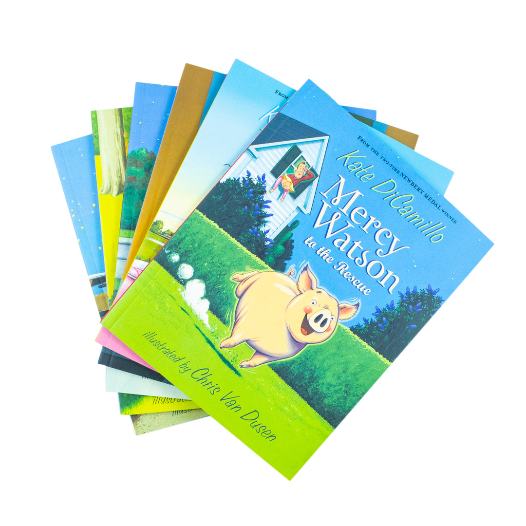 Mercy Watson Book Series 1-6 by Kate DiCamillo | Fun & Illustrated Children's Chapter Books for Ages 8-12, Adventure, Friendship & Family Stories
