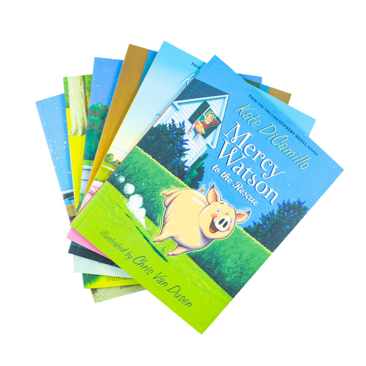 Mercy Watson Book Series 1-6 by Kate DiCamillo | Fun & Illustrated Children's Chapter Books for Ages 8-12, Adventure, Friendship & Family Stories