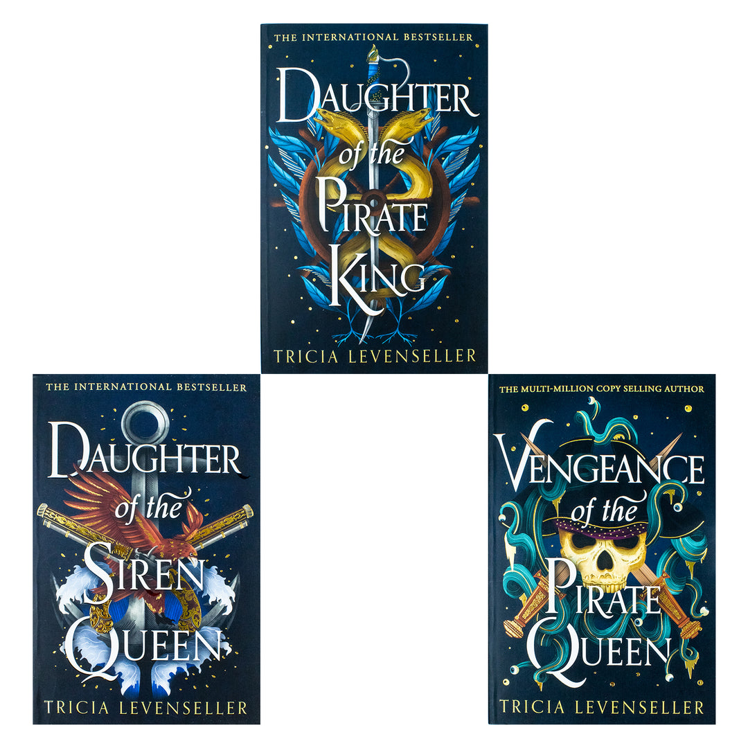 Daughter of the Pirate King Trilogy 3-Book Set by Tricia Levenseller | YA Fantasy Adventure of Magic, Sea Battles, Love, Revenge & Fierce Heroines