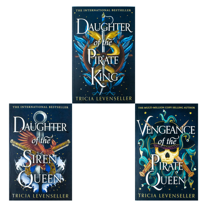 Daughter of the Pirate King Trilogy 3-Book Set by Tricia Levenseller | YA Fantasy Adventure of Magic, Sea Battles, Love, Revenge & Fierce Heroines
