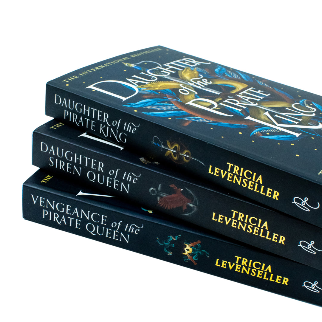 Daughter of the Pirate King Trilogy 3-Book Set by Tricia Levenseller | YA Fantasy Adventure of Magic, Sea Battles, Love, Revenge & Fierce Heroines