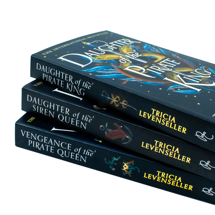 Daughter of the Pirate King Trilogy 3-Book Set by Tricia Levenseller | YA Fantasy Adventure of Magic, Sea Battles, Love, Revenge & Fierce Heroines