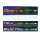 Robert T. Kiyosaki 4 Books Collection Set (Rich Dad Poor Dad, Cashflow Quadrant, Guide to Investing, Why the Rich are getting Richer)