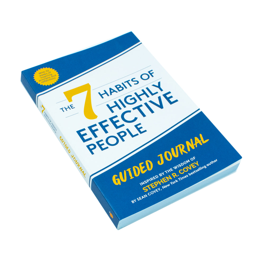 The 7 Habits of Highly Effective People Guided Journal By Stephen R. Convey