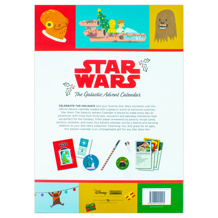 Star Wars: The Galactic Advent Calendar: 25 Days of Surprises With Booklets, Trinkets, and More! (Official Star Wars 2021 Advent Calendar, Countdown to Christmas)