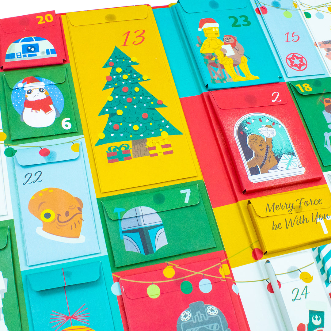 Star Wars: The Galactic Advent Calendar: 25 Days of Surprises With Booklets, Trinkets, and More! (Official Star Wars 2021 Advent Calendar, Countdown to Christmas)