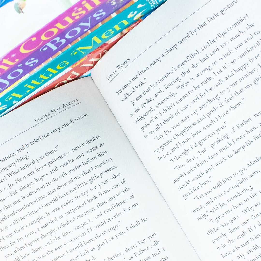 Little Women, Louisa May Alcott Family Favourites Collection: 5 Books Boxed Set with Postcards & Journal