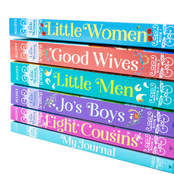 Little Women, Louisa May Alcott Family Favourites Collection: 5 Books Boxed Set with Postcards & Journal