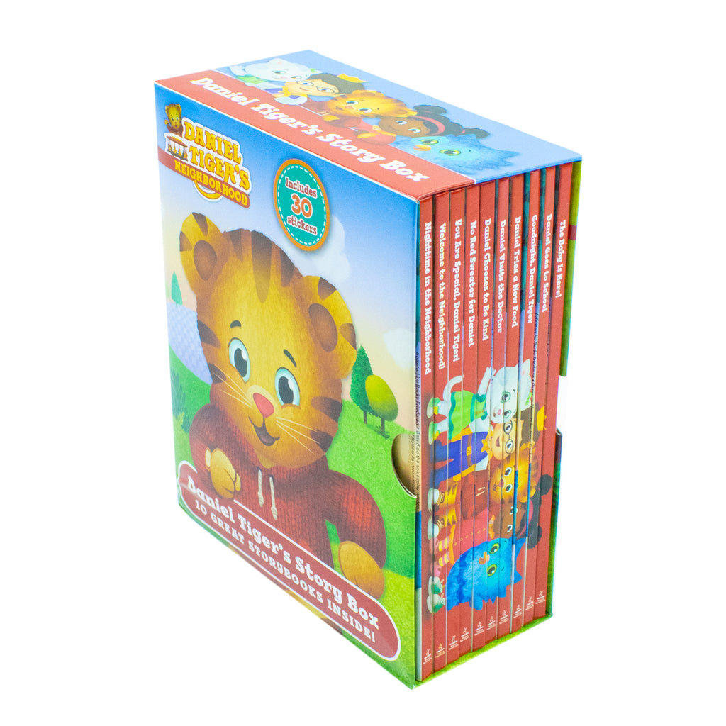 Daniel Tiger's Story Box - 10 Great Storybooks Inside! (Includes 30 ...