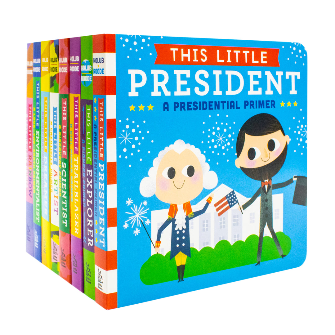 This Little Inspiration An Empowering  8 Book Collection Set by Joan Holub, Daniel Roode | Boardbook