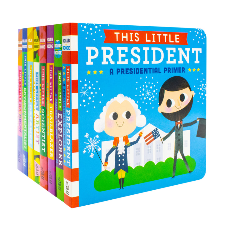 This Little Inspiration An Empowering  8 Book Collection Set by Joan Holub, Daniel Roode | Boardbook