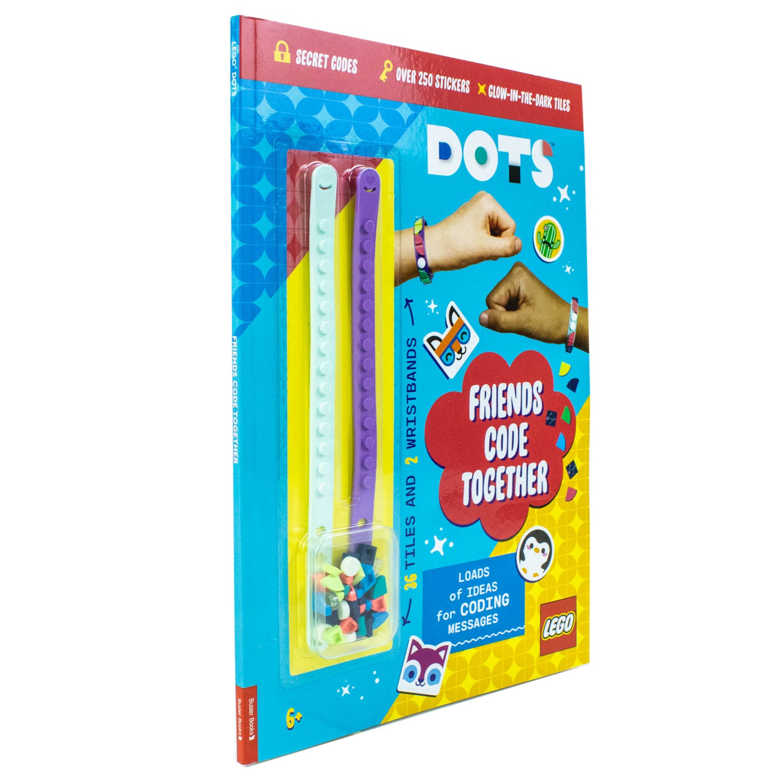 LEGO DOTS Friends Code Together (with stickers, LEGO tiles and two wri ...