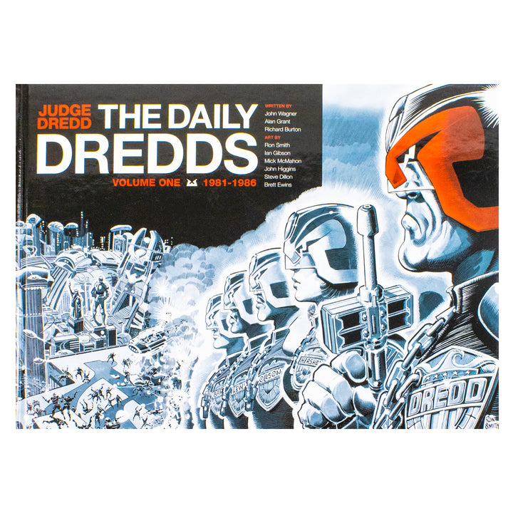 Judge Dredd: The Daily Dredds Volume One: 1981–1986 – Vintage Sci-Fi Comic Strips Collection | Hardcover