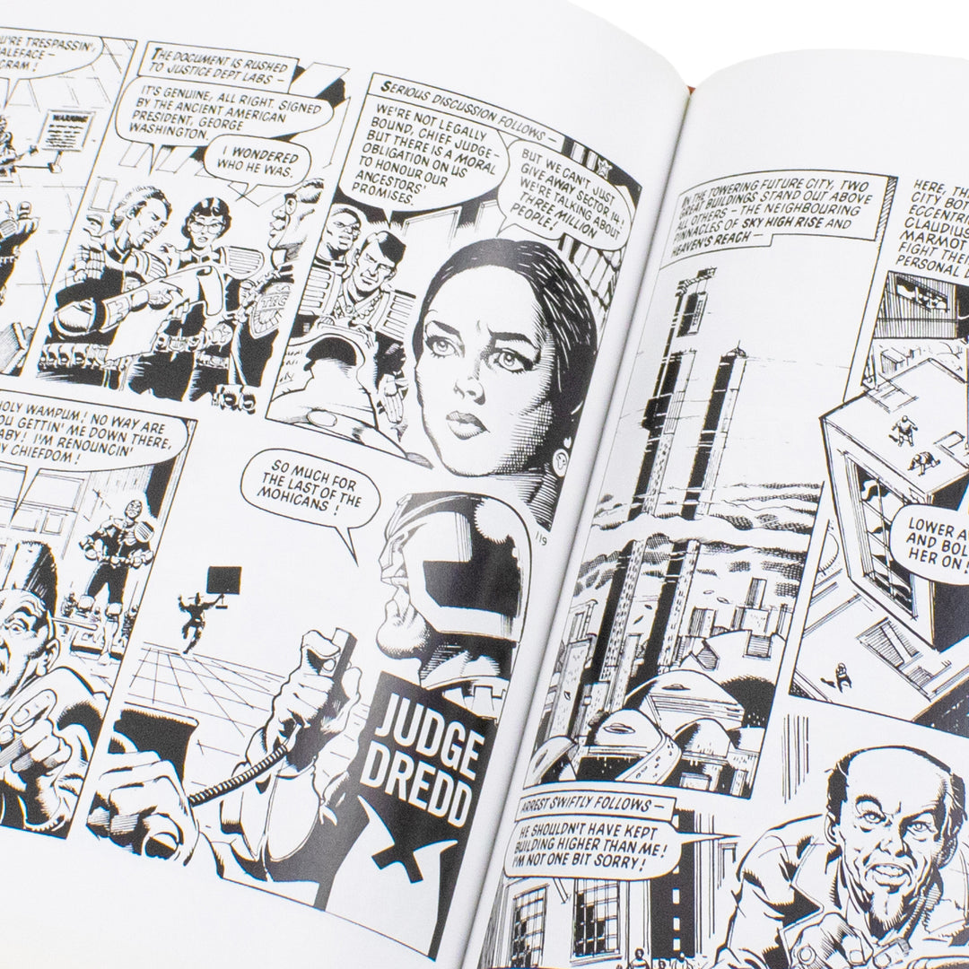 Judge Dredd: The Daily Dredds Volume One: 1981–1986 – Vintage Sci-Fi Comic Strips Collection | Hardcover