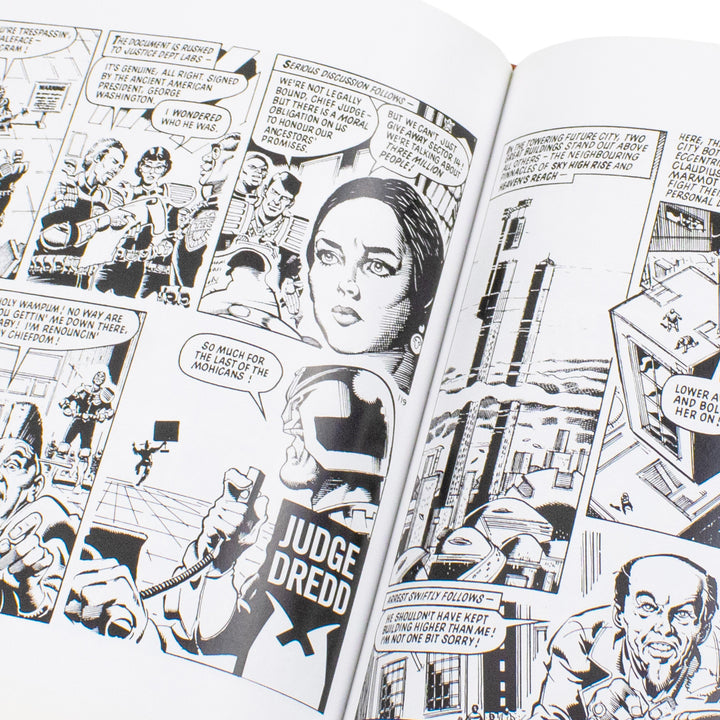 Judge Dredd: The Daily Dredds Volume One: 1981–1986 – Vintage Sci-Fi Comic Strips Collection | Hardcover