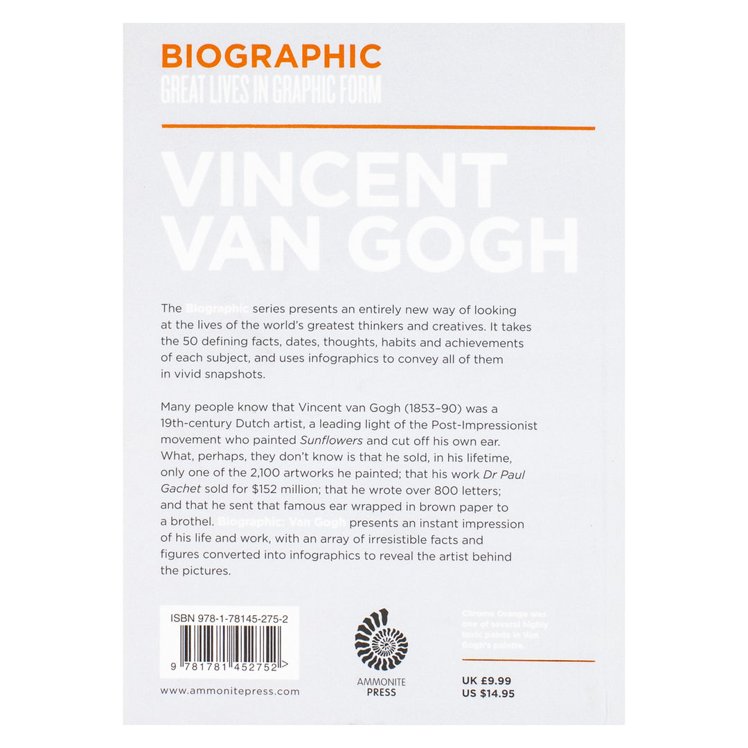 Vincent Van Gogh: Great Lives in Graphic Form (Biographic)- Classics Hardcover Edition