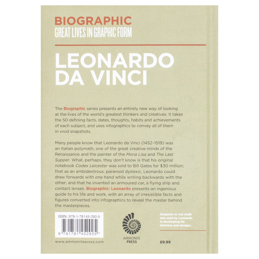 Leonardo Da Vinci : Great Lives in Graphic Form (Biographic) - Classics Hardcover Edition