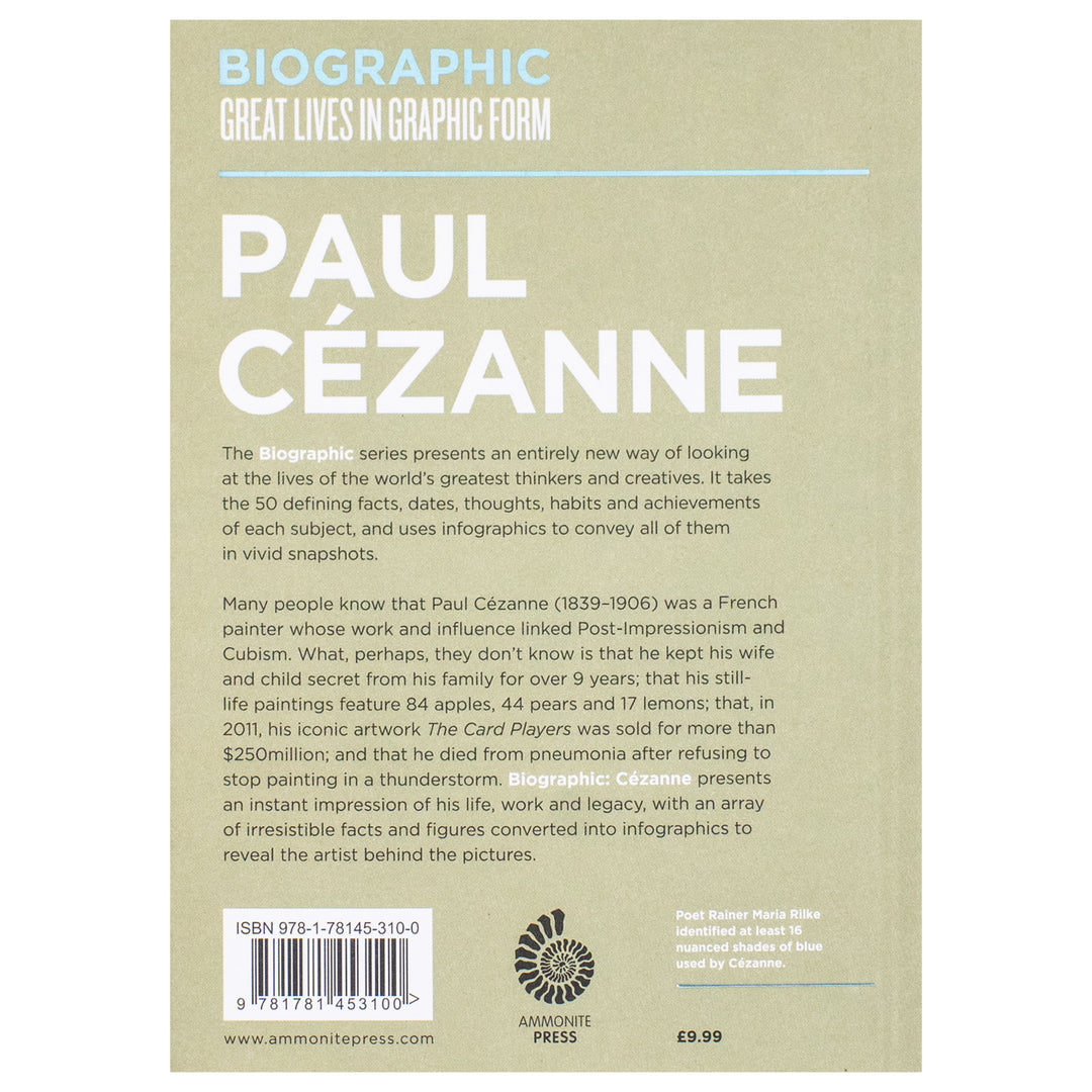 Paul Cezanne: Great Lives in Graphic Form (Biographic) - Classics Hardcover Edition