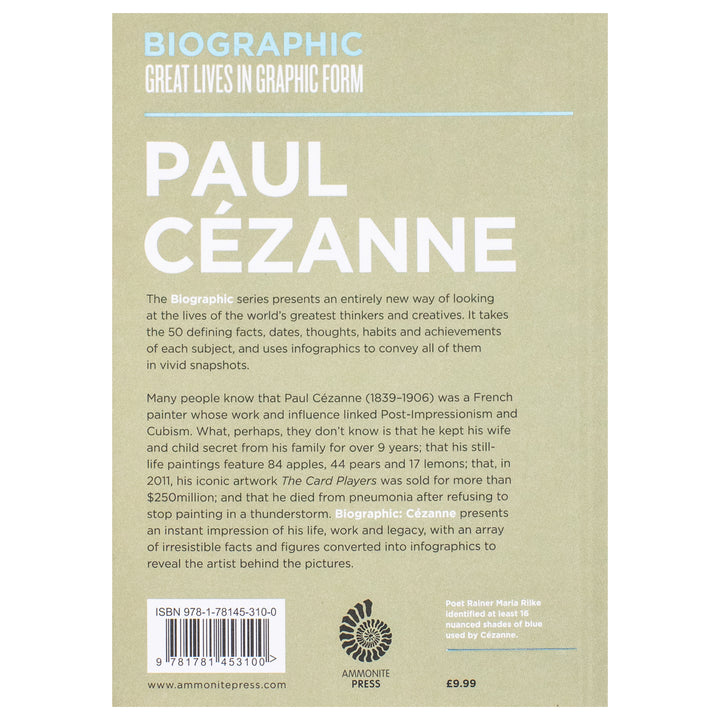 Paul Cezanne: Great Lives in Graphic Form (Biographic) - Classics Hardcover Edition