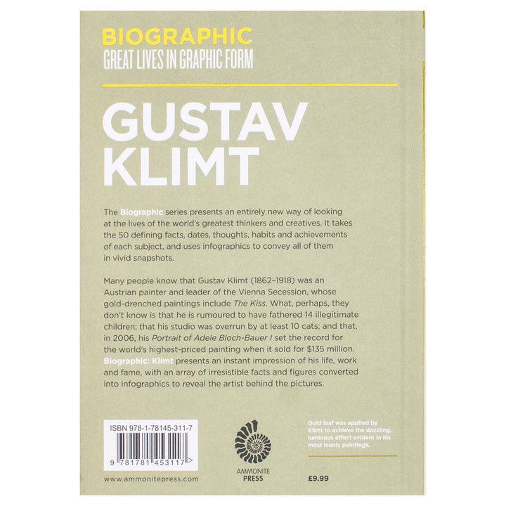 Gustav Klimt: Great Lives in Graphic Form (Biographic) - Classics Hardcover Edition