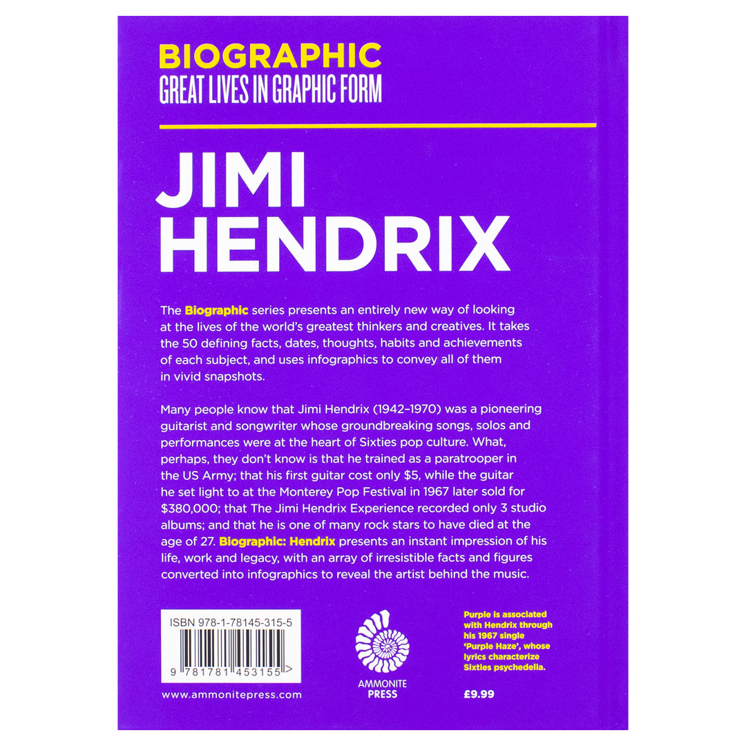 Jimi Hendrix: Great Lives in Graphic Form (Biographic) - Classics Hardcover Edition