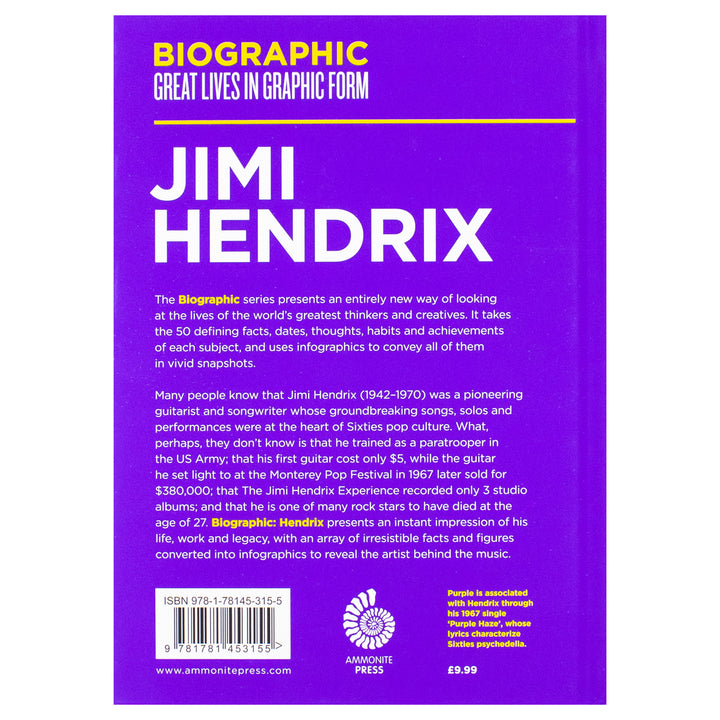Jimi Hendrix: Great Lives in Graphic Form (Biographic) - Classics Hardcover Edition