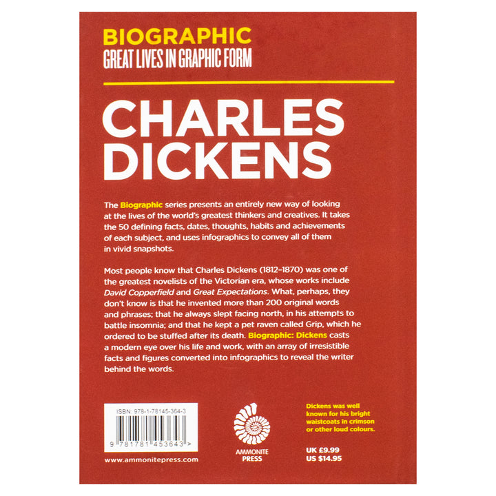 Charles Dickens: Great Lives in Graphic Form (Biographic) - Classics Hardcover Edition