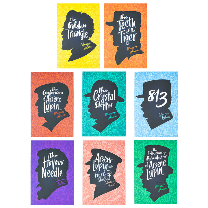 The Complete Collection of Arsene Lupin – 8 Book Box Set by Maurice LeBlanc | Classic Mystery, Crime Fiction, Detective Stories & Adventure Novels!