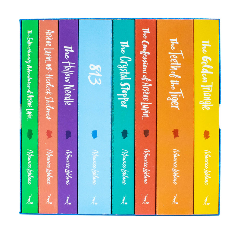 The Complete Collection of Arsène Lupin 8 Books Box Set by Maurice LeBlanc(Herlock Sholmes, The Confessions, The Crystal Stopper, The Confessions of Arsene Lupin & More)