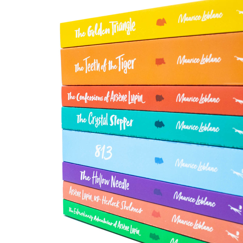 The Complete Collection of Arsene Lupin – 8 Book Box Set by Maurice LeBlanc | Classic Mystery, Crime Fiction, Detective Stories & Adventure Novels!