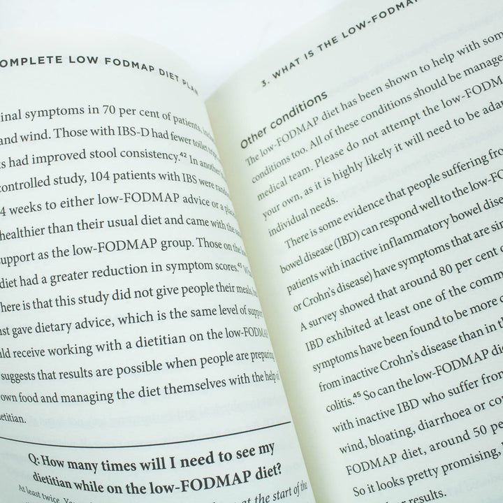 The Complete Low FODMAP Diet Plan Book : Relieve symptoms of IBS using a food-first approach by Priya Tew