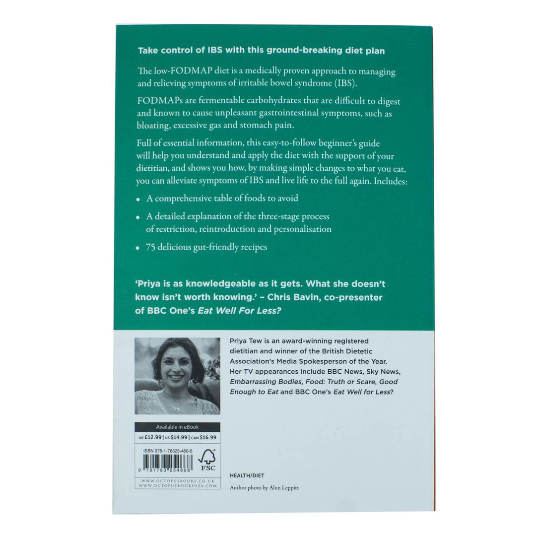 The Complete Low FODMAP Diet Plan Book : Relieve symptoms of IBS using a food-first approach by Priya Tew