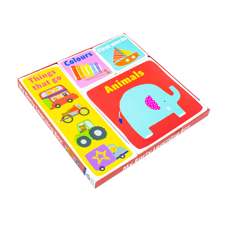 My Early Learning Box (Things That Go, First Words, Colours, Animals)