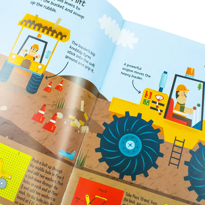 Explore Building Machines by Ian Graham, A Hardback Engineering Book for Kids Ages 8+ to Dive into Creativity
